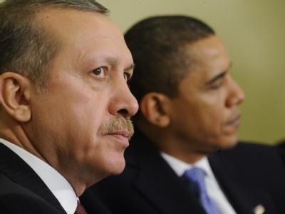 Der türkische Ministerpräsident und US-Präsident Obama während eines früheren Treffens in Washington. Ernste Gesichter