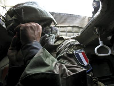 Ein Soldat der französischen Fremdenlegion bei einem Einsatz in Afghanistan. Fremdenlegion