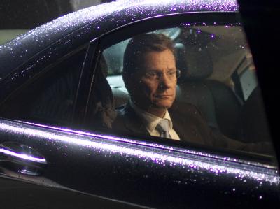 Bundesaußenminister Westerwelle (FDP) ist zu seinem ersten Besuch in den USA eingetroffen. Außenminister Westerwelle