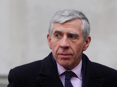 Jack Straw am 8. Februar auf dem Weg zum Irak-Untersuchungsausschuss. Jack Straw