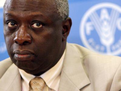 Mit einem 24-stündigen Hungerstreik hat FAO-Generaldirektor Diouf (Archivbild) auf die Lage der Hungernden in der Welt hingewiesen. Jacques Diouf