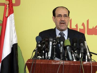 Ministerpräsident Nuri al-Maliki droht mit Rücktritt. Foto: Ali Abbas Al-Maliki