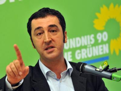 Der Parteivorsitzende von Bündnis 90/Die Grünen, Cem Özdemir. Mittlerweile hat die Partei die Marke von 51 000 Mitgliedern übersprungen. Grünen-Chef Özdemir