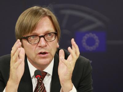 Guy Verhofstadt: «Die neuen Hilfen werden die Finanzmärkte nicht überzeugen». Guy Verhofstadt