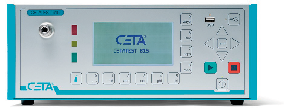 Massendurchflussprüfgerät CETATEST 615