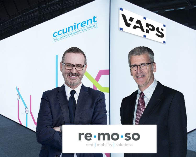 Jürgen Lobach, CCUnirent System GmbH (links) - Christoph Schwarz, VAPS GmbH (rechts)