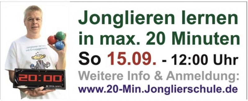 Weltrekordversuch am 15.9. in Eberswalde