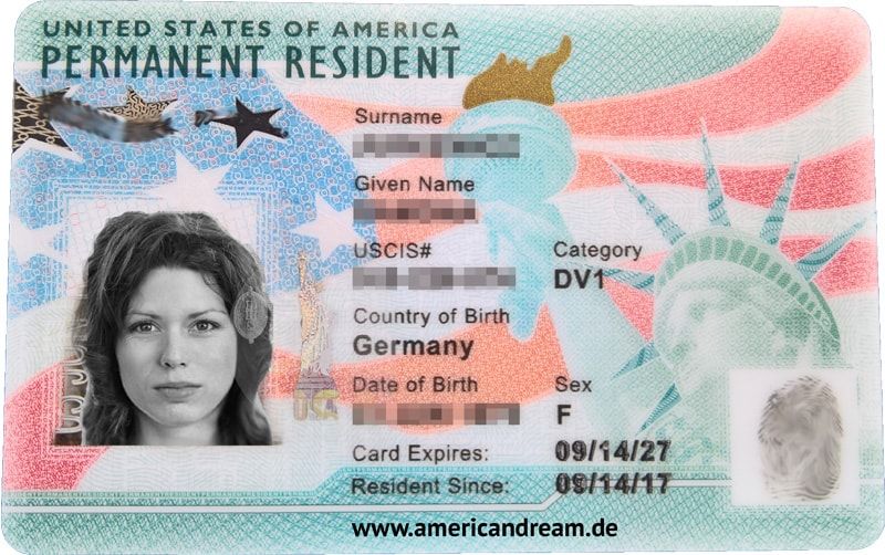 Mit einer GreenCard kann man in den USA unbegrenzt Leben und Arbeiten!