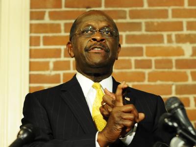 Herman Cain steigt aus dem Rennen um die Präsidentschaftskandidatur der Republikaner aus. Foto: CJ Gunther Herman Cain