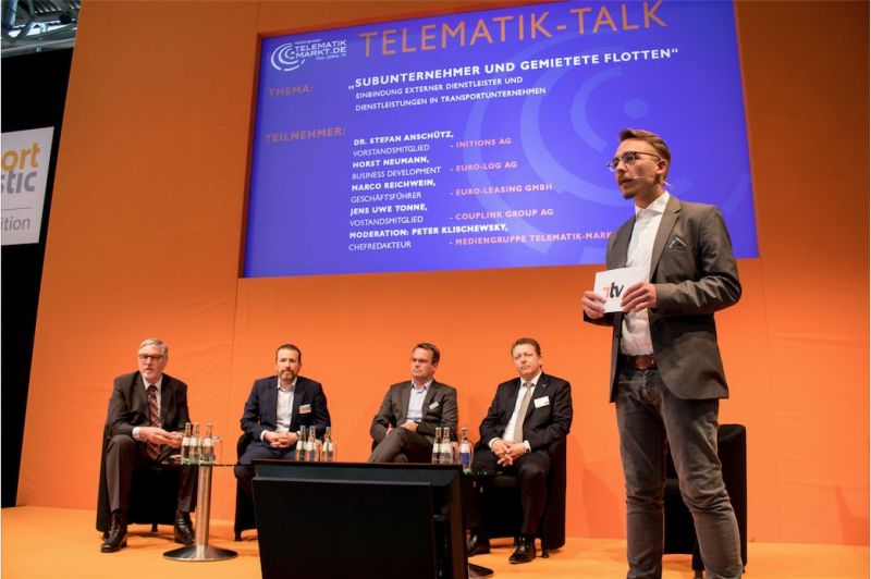 Der Telematik-Talk findet im Forum III der Halle A4 statt. Bild: Telematik-Markt.de