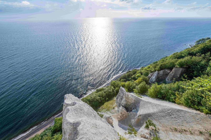 Blick auf die Ostsee, Nationalpark Jasmund, Foto: TMV/Riemann
