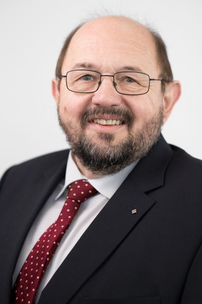 Foto (VGL Bayern): Gerhard Zäh, Präsident des Verbandes Garten-, Landschafts- und Sportplatzbau Bayern e.V.