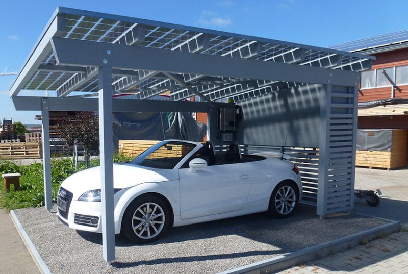 Beispiel Solarcarport
