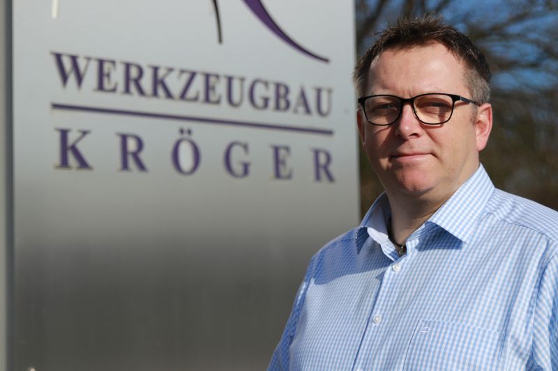 Hans-Jürgen Kröger, Geschäftsführer von Werkzeugbau Kröger: „Der Kunde erwartet von uns ein hochgenaues, lange haltbares Werkzeug“ (Bild: Werkzeugbau Kröger)