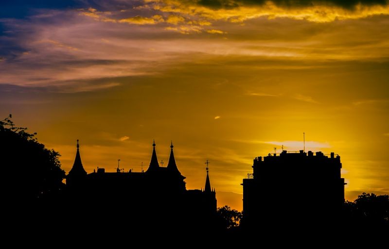 Madrid bei Nacht....