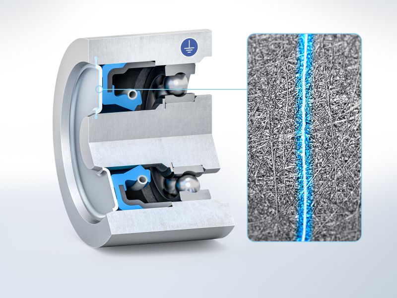 FST Conductive Simmerring (Copyright: Freudenberg Sealing Technologies 2019)