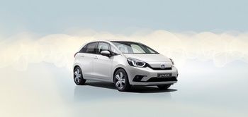 Serienmäßig mit Hybridantrieb: der neue Honda Jazz