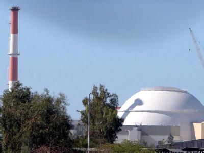 Blick auf den Atomreaktor im iranischen Buschehr. (Archivbild) Atomreaktor