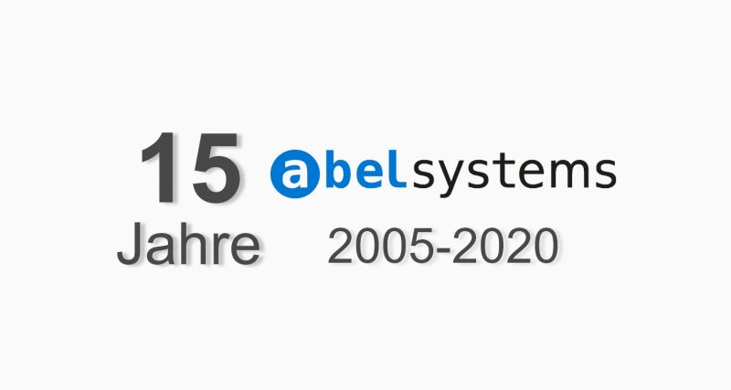 15 jahre Abel Systems aus Basel, Schweiz