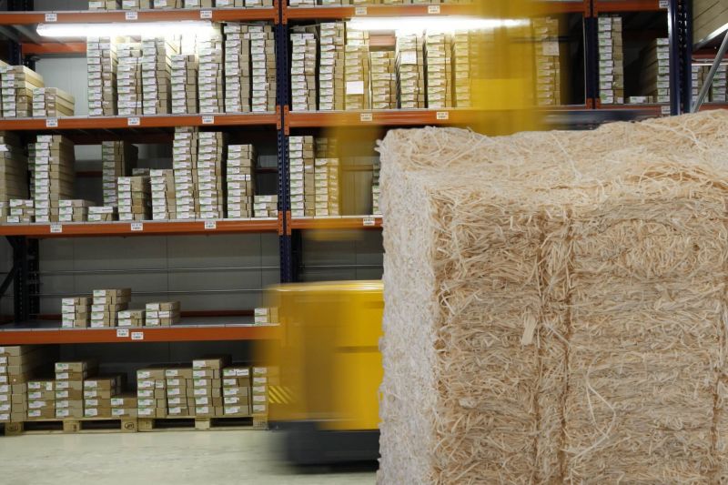 Holzwolle richtig lagern