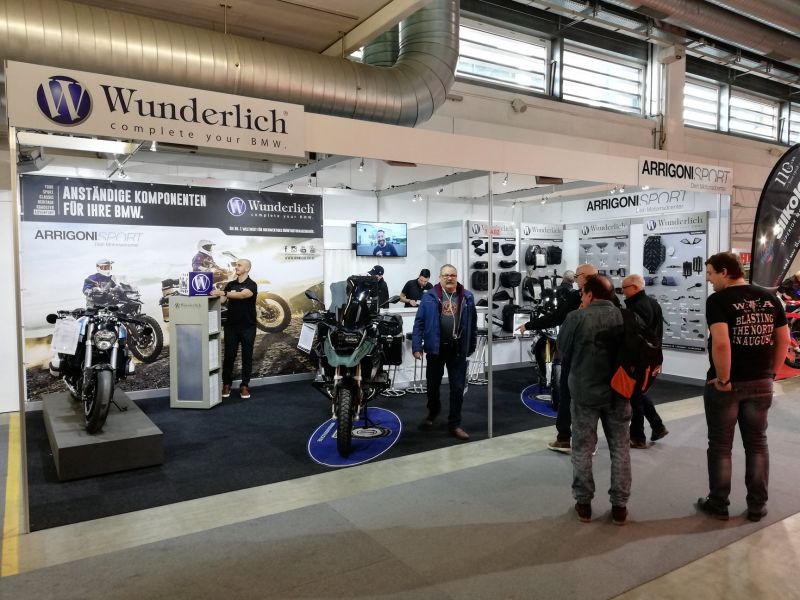 Wunderlich Premium-Partner ARRIGONI SPORT präsentiert die Wunderlich-Welt in Halle 1 | Stand A02