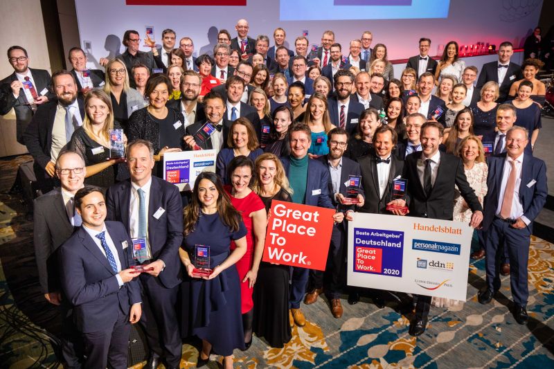 Gruppenbild, Foto: Gero Breloer für Great Place to Work®