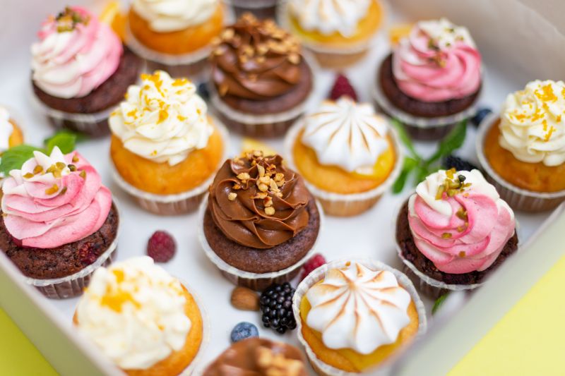 Dematic sponsert die ersten 500 Bestellungen auf kleinstark.de beispielsweise mit einem liebevoll verzierten Cupcake (Foto: Baaila)