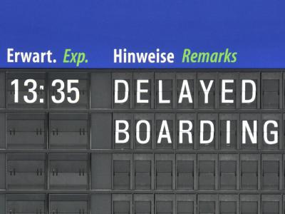 Der BGH verhandelt über Ansprüche von Reisenden bei Flugverspätungen. (Symbolbild) Verspätung