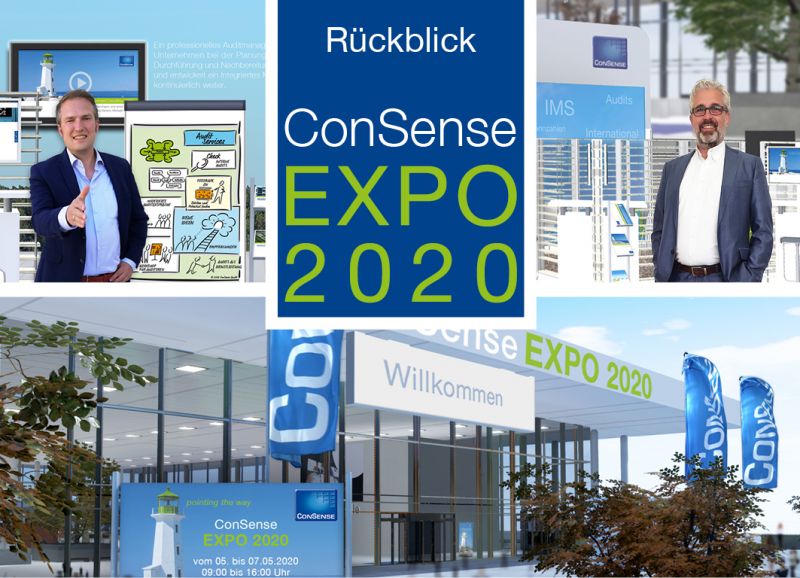 ConSense EXPO 2020: Erfolgreiche virtuelle Messe rund ums Qualitätsmanagement und Integrierte Managementsysteme gleich um zwei Tage verlängert