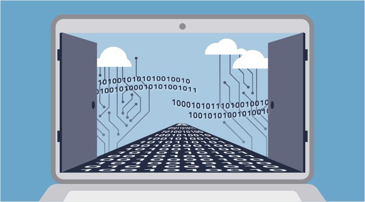 Das private Endgerät als die Tür in die Dateninfrastruktur des Unternehmens
Quelle: m2solutions