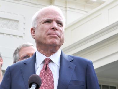 Der ehemalige Obama-Kontrahent John McCain ist mit der Politik des jetzigen Präsidenten nicht zufrieden. McCain