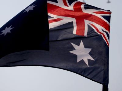 Australien braucht für seine boomende Rohstoffindustrie Fachkräfte aus anderen Ländern. Australische Flagge