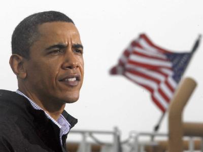 US-Präsident Obama bei einer Pressekonferenz in Venice. US-Präsident Obama