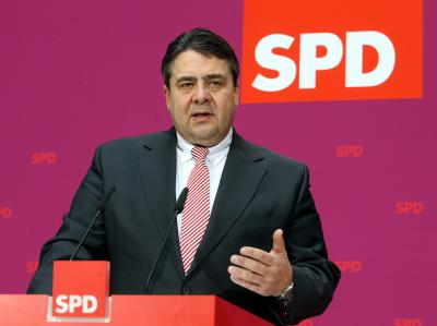 Sigmar Gabriel: «Wenn es mehrere gibt, werden das die Mitglieder der deutschen Sozialdemokratie entscheiden». Foto: Wolfgang Kumm Sigmar Gabriel