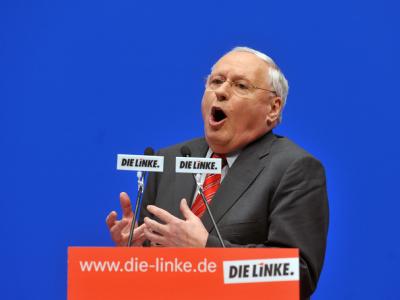 An ihm scheiden sich die Geister: Linke-Parteichef Oskar Lafontaine. Parteichef Lafontaine