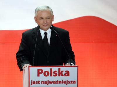 Jaroslaw Kaczynski (Archivbild) kann laut Umfrage mit 49 Prozent rechnen. Jaroslaw Kaczynski
