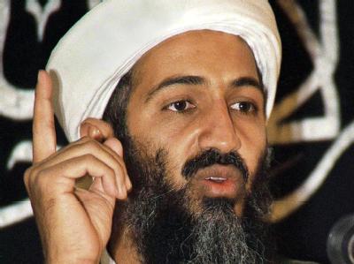 Terroranführer Osama bin Laden auf einem Archivfoto vom 26.08.2000. Osama bin Laden