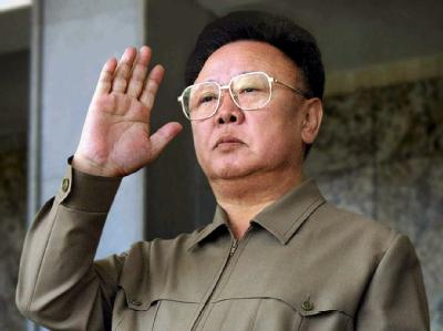 Der nordkoreanische Militärmachthaber Kim Jong Il. (Archivfoto) Kim Jong Il