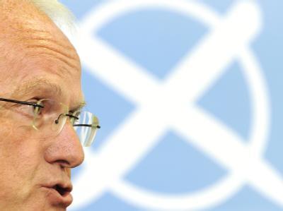 Der nordrhein-westfälische Ministerpräsident Jürgen Rüttgers (CDU) in Düsseldorf. Jürgen Rüttgers