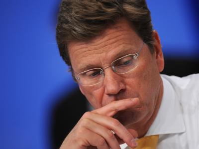 FDP-Chef Guido Westerwelle im Mai auf dem Bundesparteitag der FDP in Hannover. FDP-Chef Westerwelle