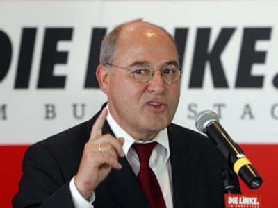 Gregor Gysi fordert von den Grünen die Aufkündigung der bundesweit ersten Jamaika-Koalition im Saarland. Jamaika-Gegner Gysi