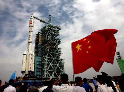 China hat mit dem Bau eines neuen Raumfahrtzentrums begonnen. (Symbolbild) Startbereit