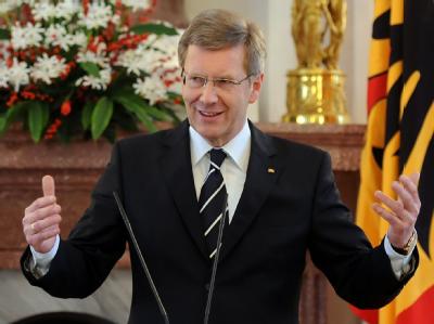 Die Mehrheit der Deutschen ist gegen einen Rücktritt von Bundespräsident Wulff. Foto: Britta Pedersen Wulff