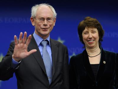 Herman Van Rompuy und Catherine Ashton gehören zur neuen Spitze der EU. Van Rompuy und Ashton