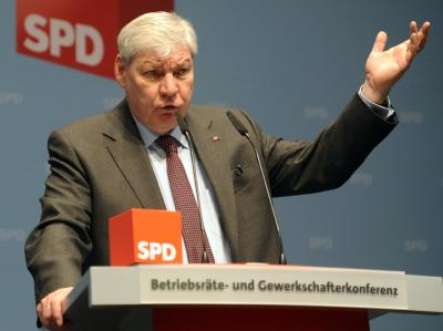 Michael Sommer, Vorsitzender des Deutschen Gewerkschaftsbundes (DGB), soll nach einem Zeitungsbericht in den neuen Parteivorstand der SPD. Foto: Ronald Wittek Michael Sommer