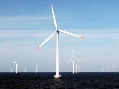 Insgesamt ist der Bau von 40 neuen Offshore-Windparks geplant. Windpark