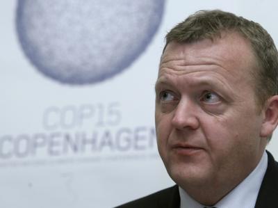Dänemarks Ministerpräsident Rasmussen (Archivbild) hat sich für einen Minimalkonsens bei der Klimakonferenz in Kopenhagen eingesetzt. Ministerpräsident Rasmussen
