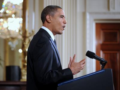 US-Präsident Barack Obama am Mittwoch im Weißen Haus. Barack Obama