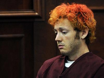 James Holmes bei seinem ersten Auftritt im Gericht. Foto: RJ Sangosti im Gericht