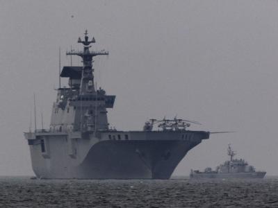 Schiffe der südkoreanischen Marine an der Seegrenze zu Nordkorea. (Archivbild) Südkoreanische Marine